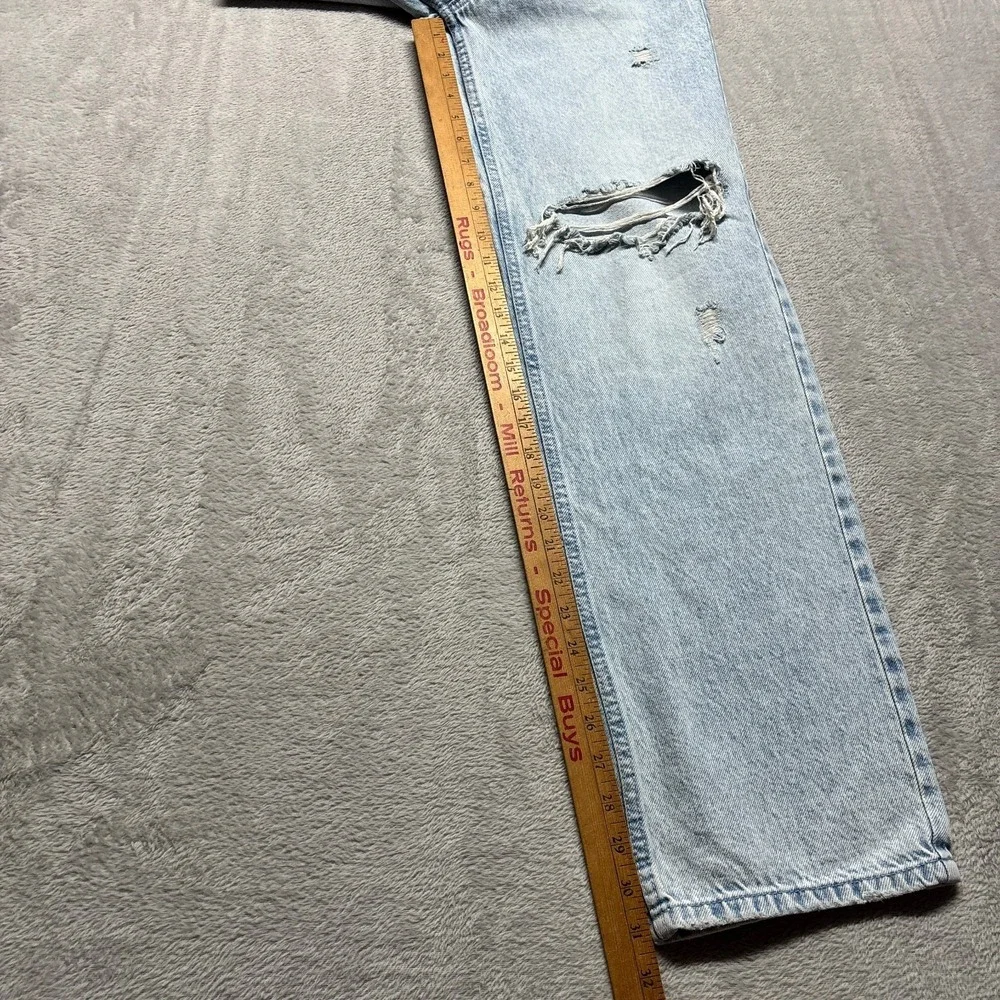 PacSun 90s‎ Boyfriend Jeans Women 26x31 Light Wash High Rise Straight Leg Denim